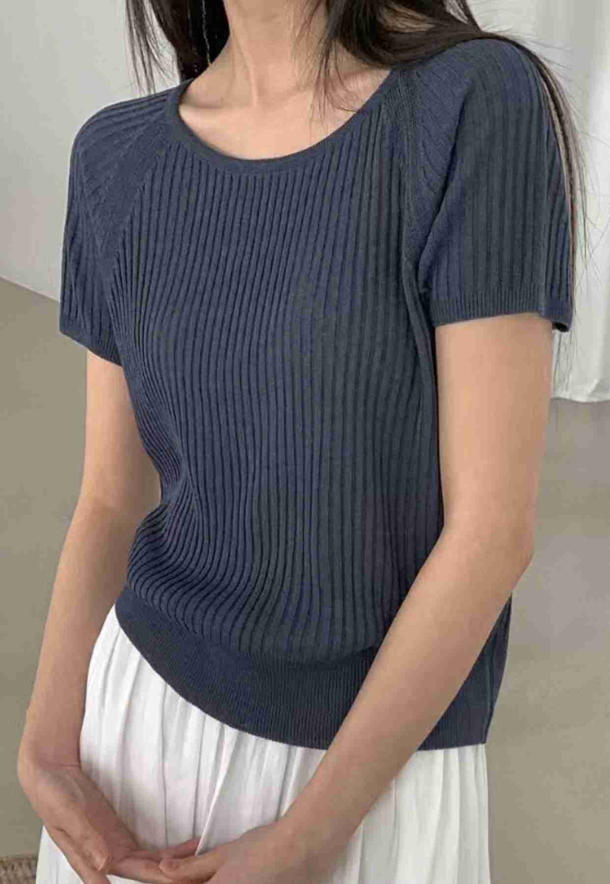LURE直郵韓國代購㊣女裝新品時尚25春夏推薦人氣休閑針織衫LURE針織衫