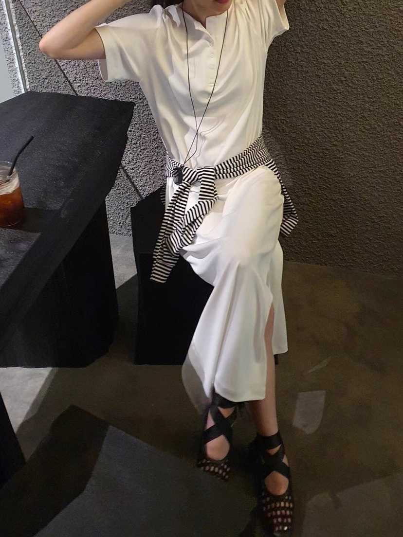 GENTLE B韓國代購女裝新款熱賣休閑真品25春夏連衣裙不含腰帶GENTLE B連衣裙