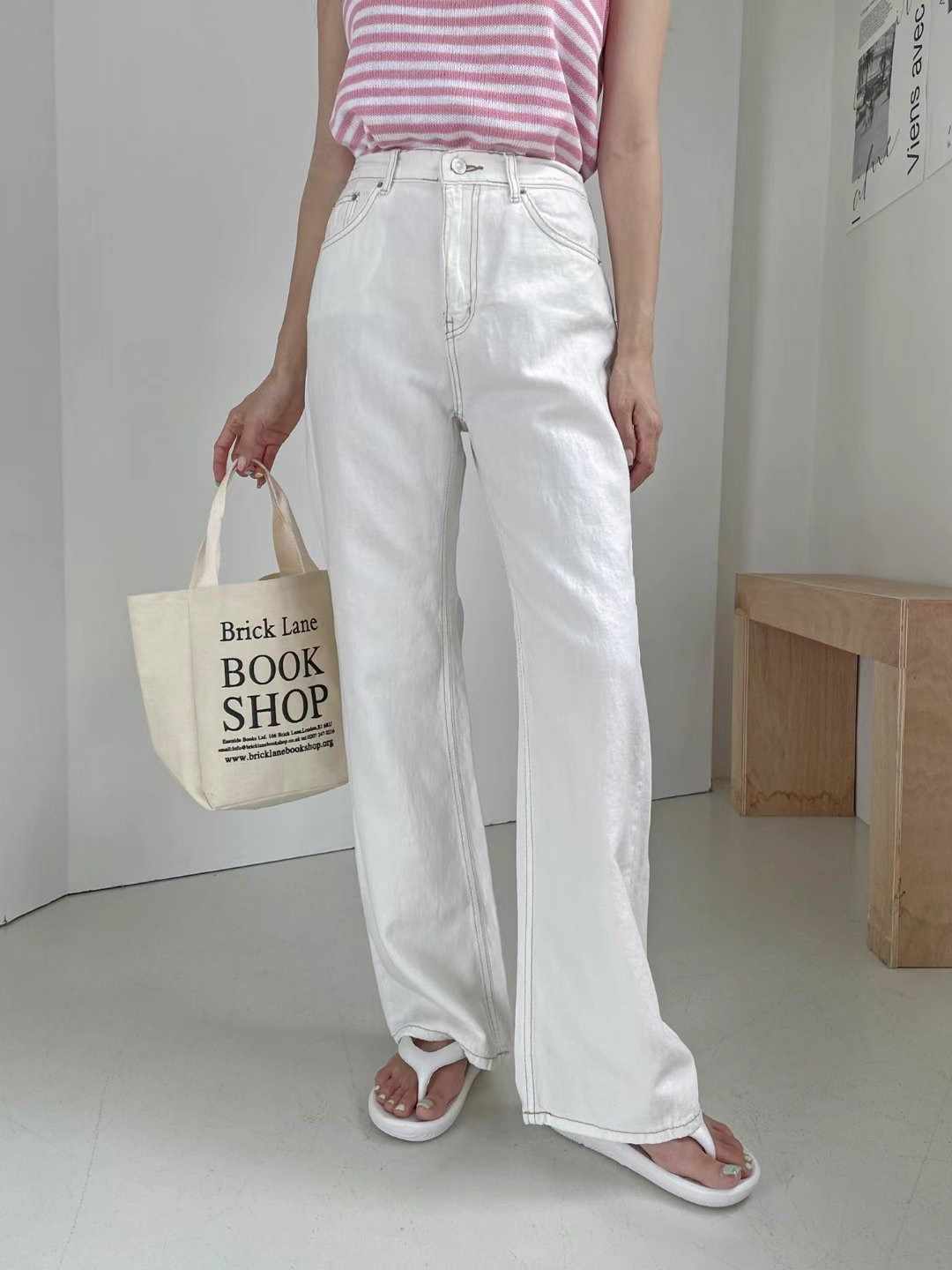 DOUBLEM東大門代購女裝新品真品人氣熱賣25春夏推薦時尚牛仔褲DOUBLEM牛仔褲