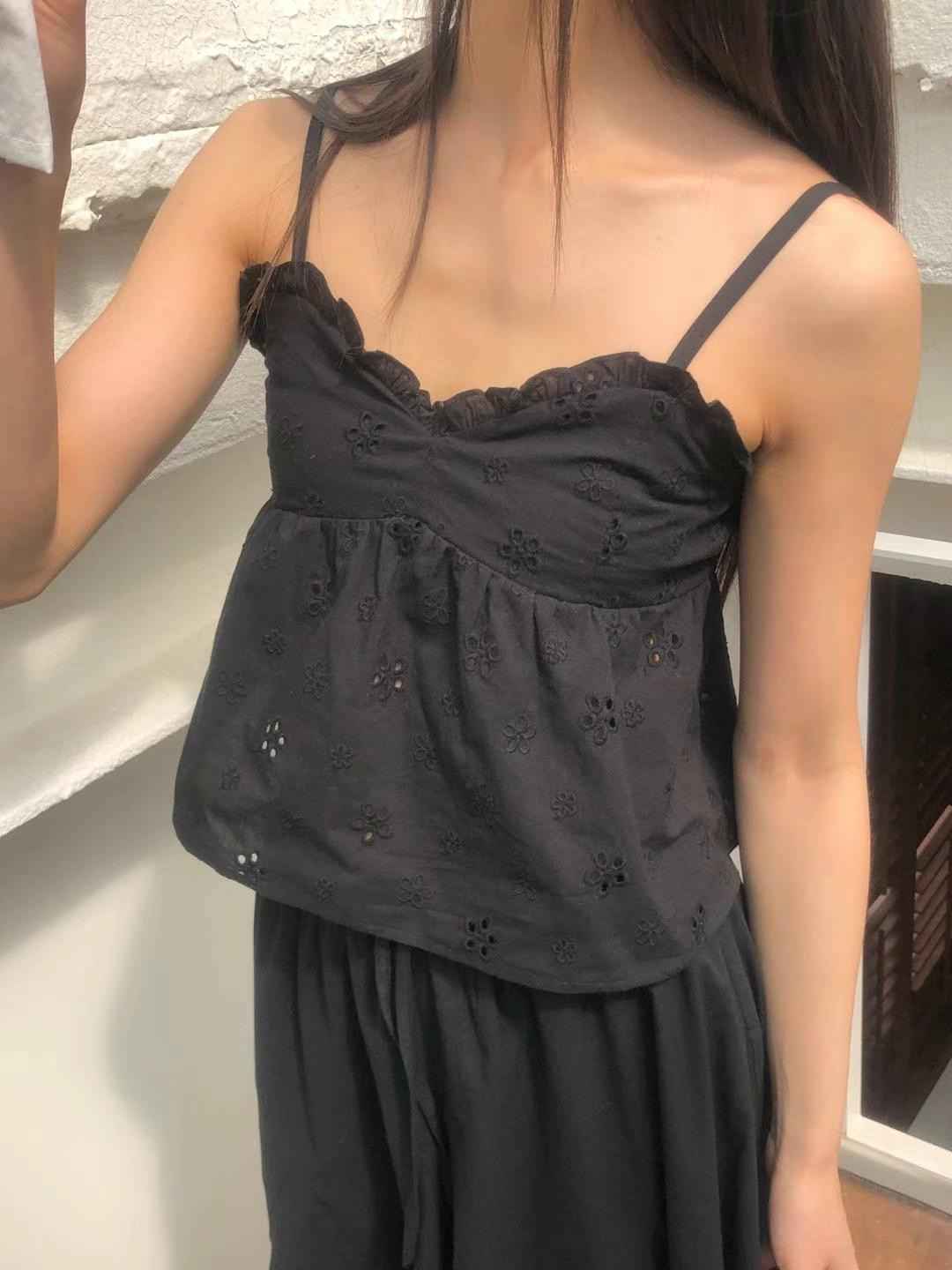 EXCUSE韓國代購女裝新品人氣時尚熱賣休閑25春夏職業吊帶背心EXCUSE吊帶/背心