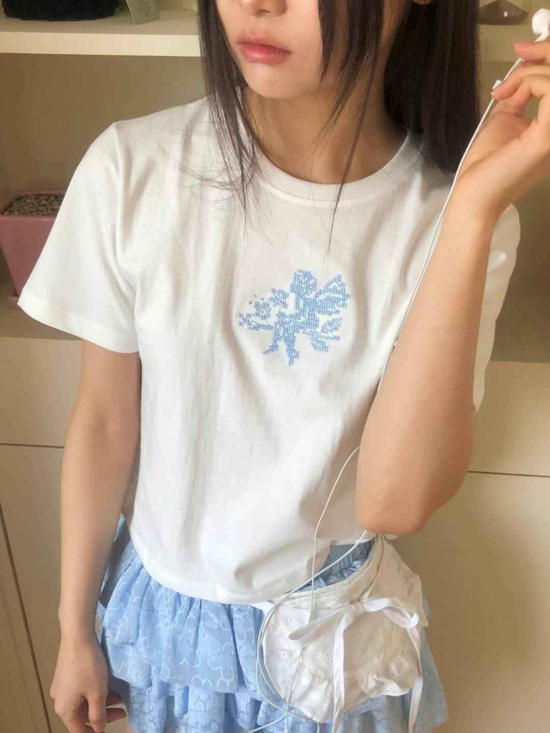 EXCUSE東大門實拍女裝新品人氣時尚休閑25春夏職業真品推薦T恤EXCUSET恤