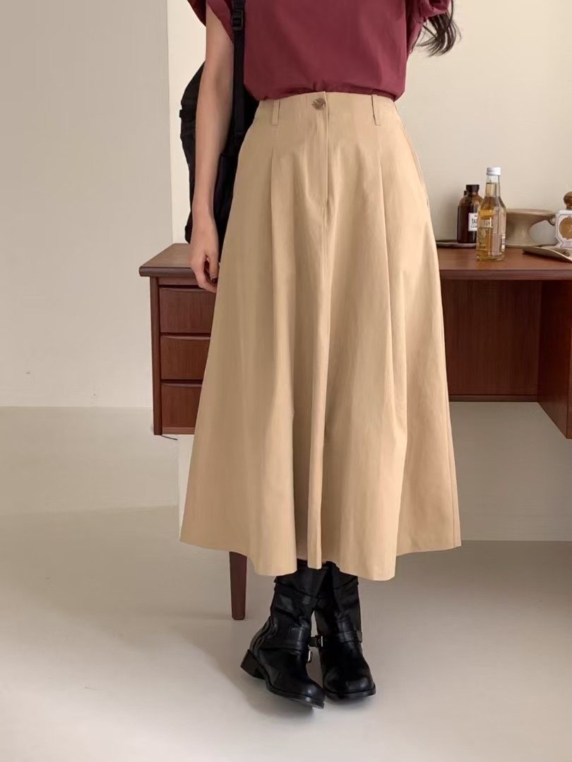 NOMAD東大門代購女士新品推薦25春夏人氣休閑熱賣職業真品長裙NOMAD長裙