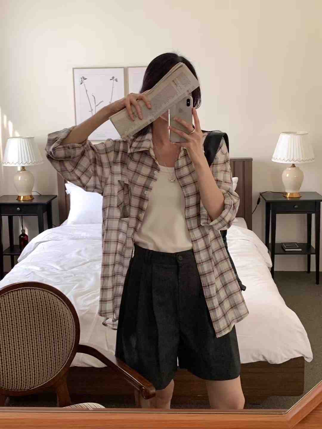 NOMAD韓國直郵女裝新品熱賣人氣時尚推薦職業休閑襯衫蕾絲衫NOMAD襯衫/蕾絲衫