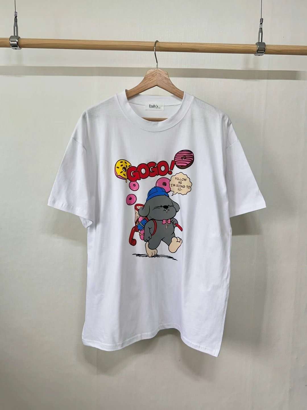BLACK PIG韓國代購女士新品職業熱賣休閑25春夏時尚推薦T恤VIVIAN_LEET恤