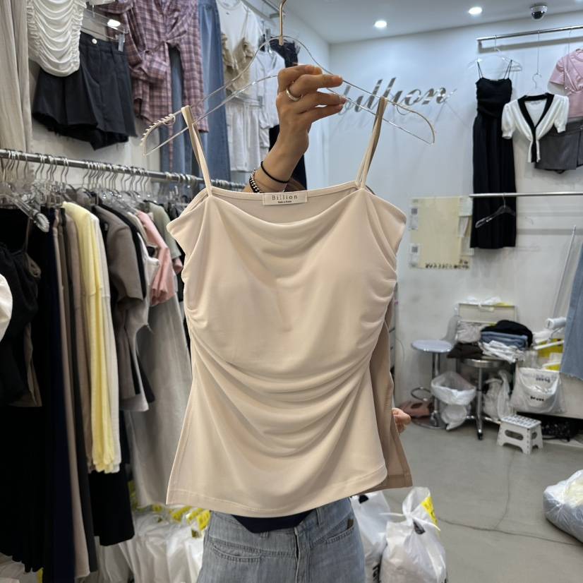 BILLION-L東大門實拍女裝新款熱賣25春夏時尚人氣吊帶背心BILLION-L吊帶/背心