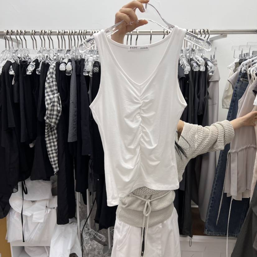 PADO東大門實拍女士新品職業推薦人氣真品熱賣時尚吊帶背心PADO吊帶/背心