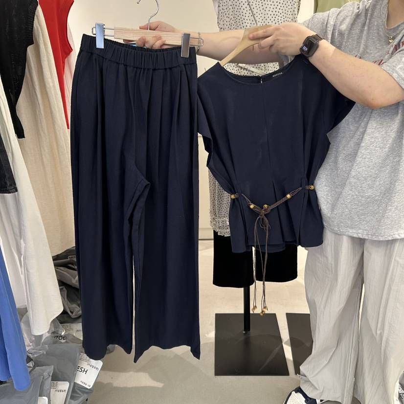 MENTOR東大門直郵女裝新品休閑熱賣25春夏真品職業套裝兩件套MENTOR套裝
