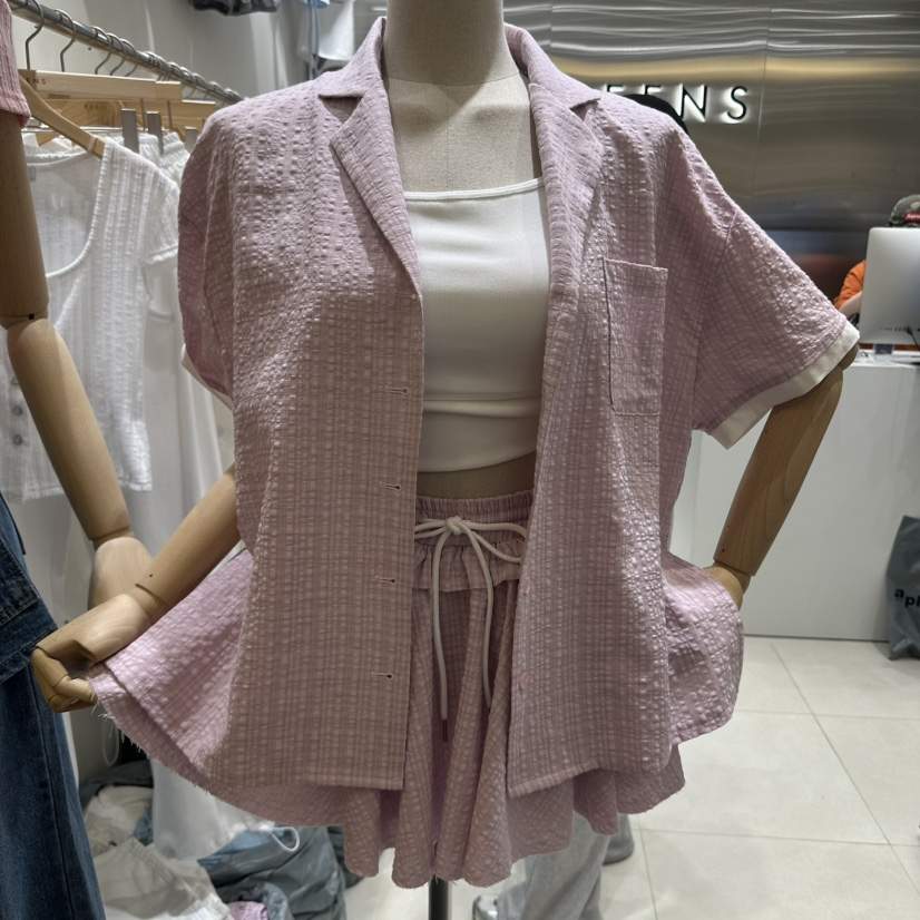 BEENS東大門代購女裝新款熱賣時尚職業真品推薦25春夏襯衫蕾絲衫BEENS襯衫/蕾絲衫