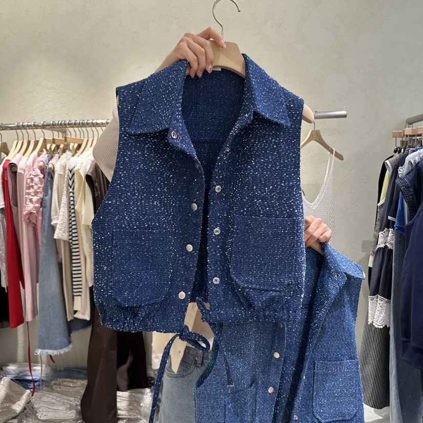 BUTTER-P東大門直郵女裝新品休閑職業真品25春夏熱賣人氣馬甲BUTTER-P馬甲
