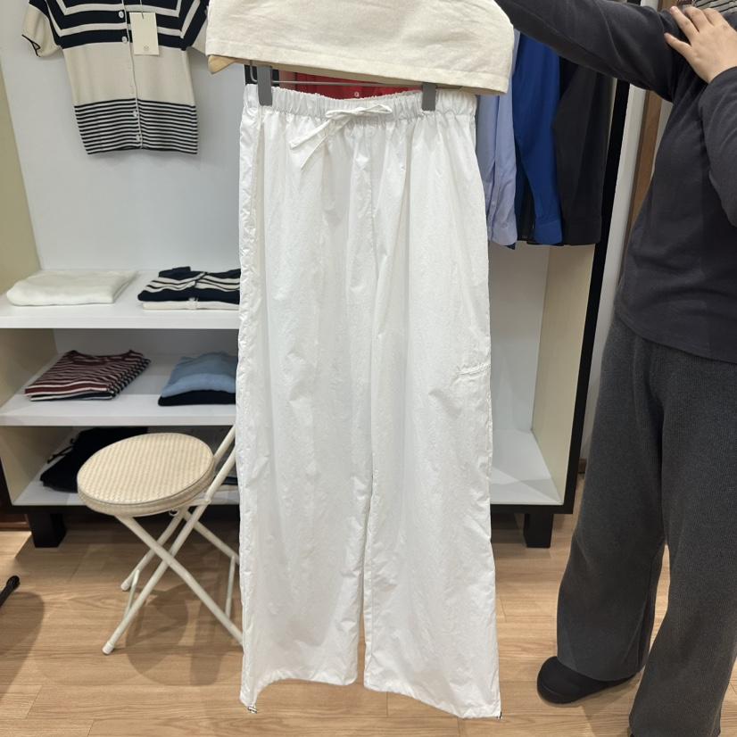 MUYBIEN東大門實拍女裝新品25春夏休閑熱賣職業推薦休閑褲尼龍MUYBIEN休閑褲