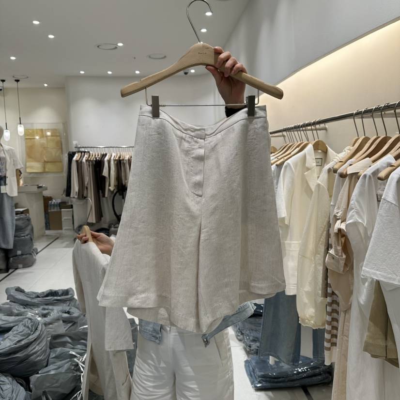 BLUEI-D東大門實拍女士新品25春夏職業熱賣休閑時尚真品短褲Blue i-d短褲