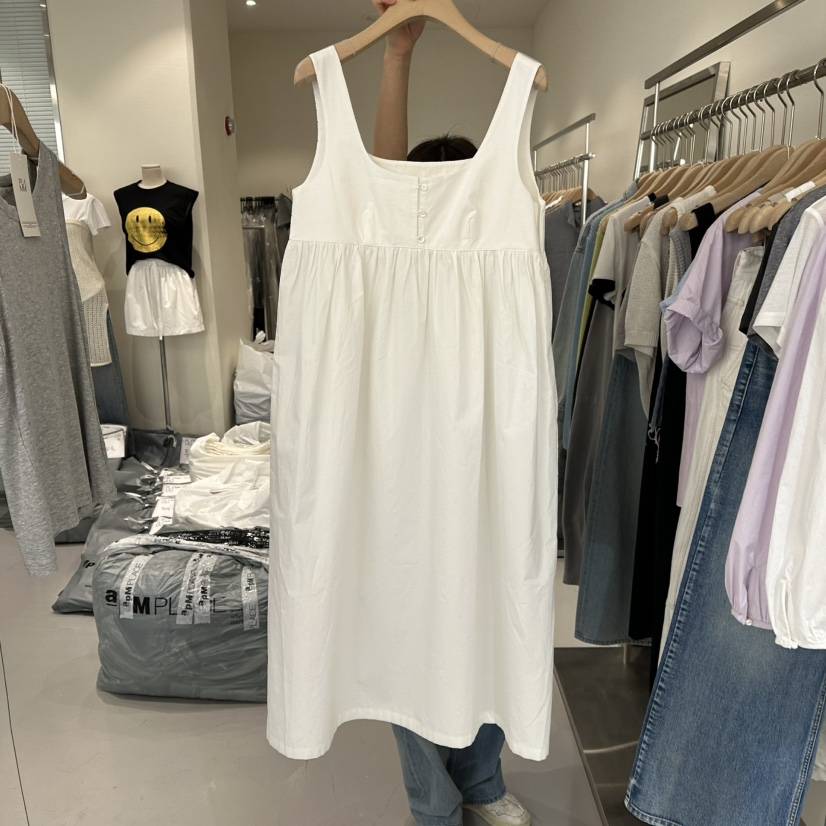 PLAMM韓國代購女裝新款25春夏職業熱賣真品時尚推薦休閑連衣裙PLAMM連衣裙
