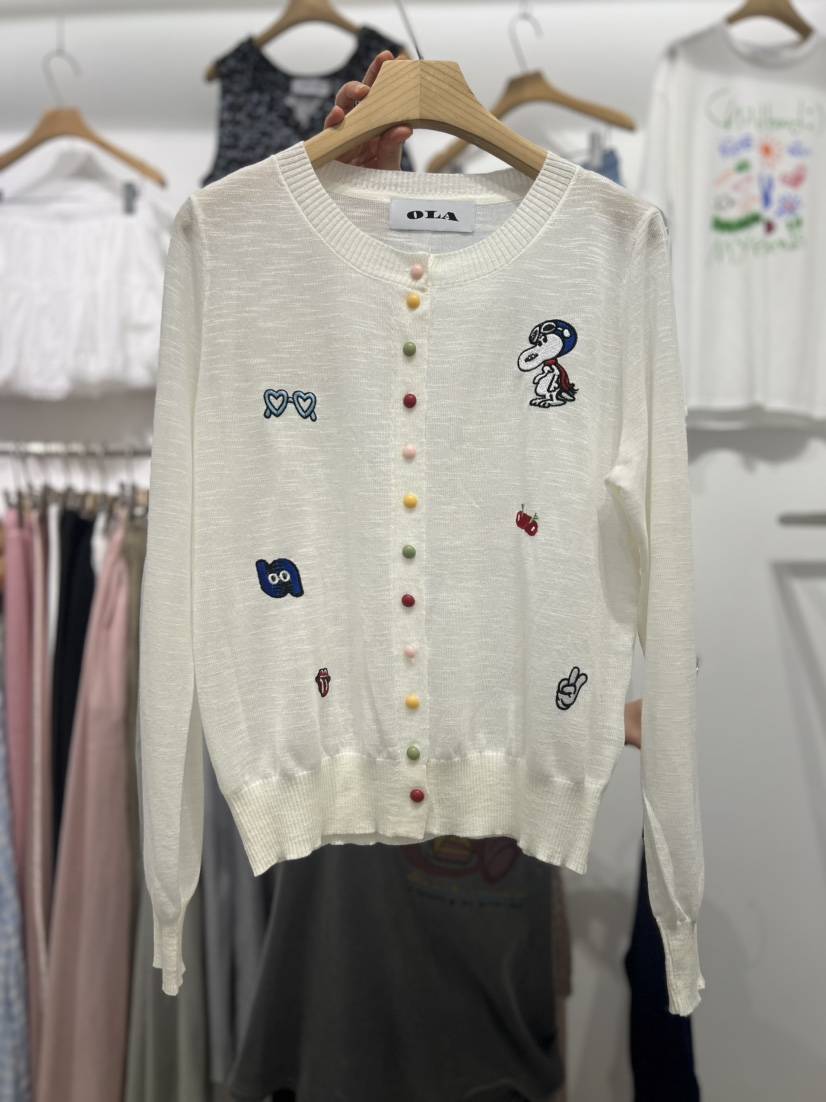 OLA韓國直郵女裝新品人氣25春夏真品時尚職業休閑推薦針織衫mellor/OLA針織衫