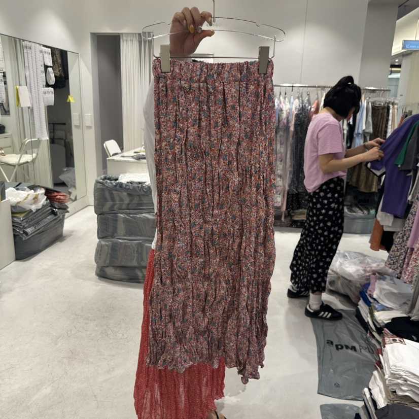 COMBO韓國直郵女士新款25春夏推薦人氣熱賣時尚職業休閑長裙COM_BO長裙