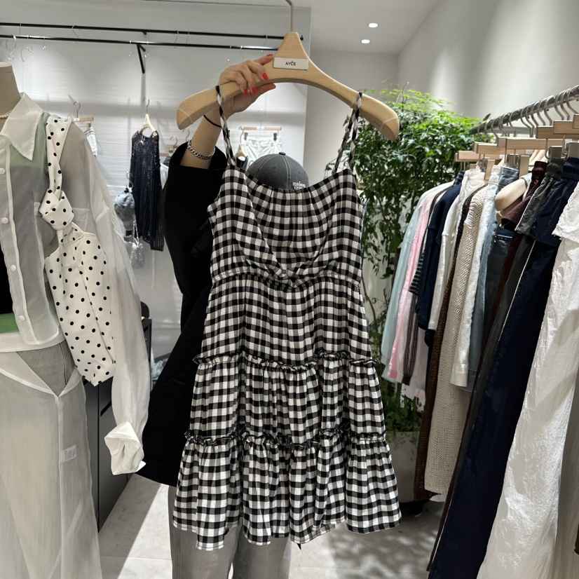 AYCE東大門直郵女士新品職業休閑真品25春夏時尚連衣裙格紋101SHOWROOM/AYCE連衣裙