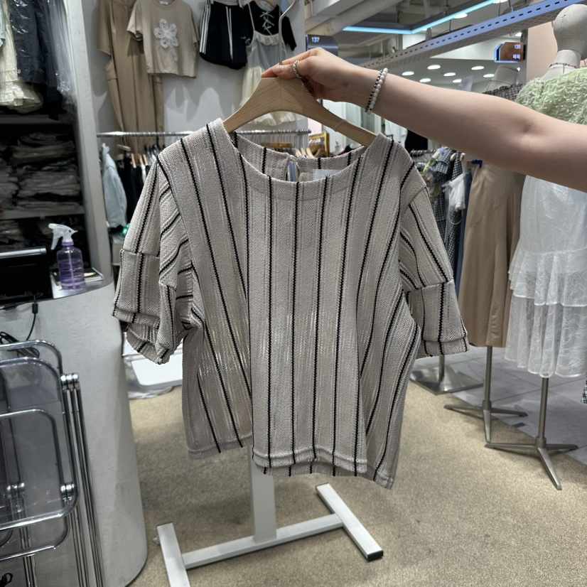 VIRUS東大門代購女士新品人氣職業時尚休閑25春夏襯衫蕾絲衫VIRUS襯衫/蕾絲衫