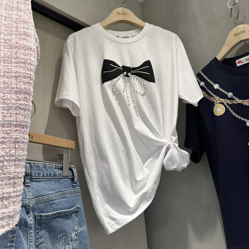 BONITA-Q東大門直郵女裝新品熱賣推薦休閑職業真品時尚T恤BONITA-QT恤