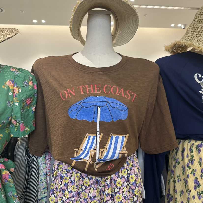 COMBO韓國直郵女裝新品真品推薦熱賣人氣時尚休閑25春夏T恤COM_BOT恤