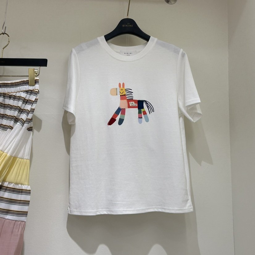 BIKINI韓國直郵女裝新品真品人氣職業時尚休閑熱賣推薦25春夏T恤BIKINIT恤
