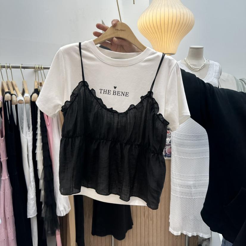 DELIGHT-Q東大門代購女裝新品職業25春夏推薦熱賣吊帶背心DELIGHT-Q吊帶/背心