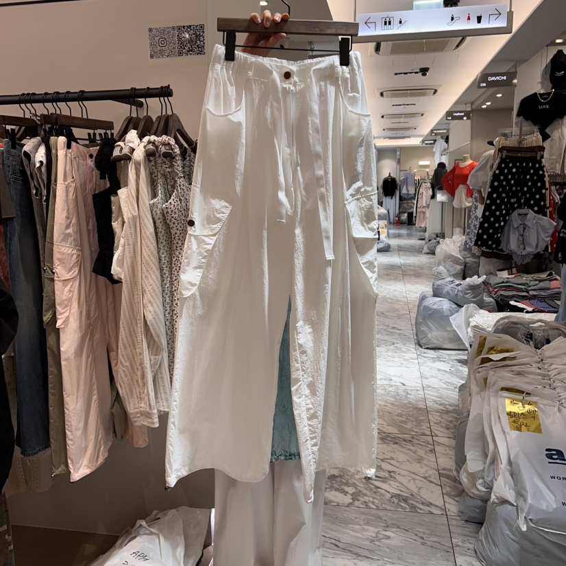 LOVE PULL東大門實拍女裝新品時尚25春夏職業休閑褲工裝褲LOVE PULL休閑褲