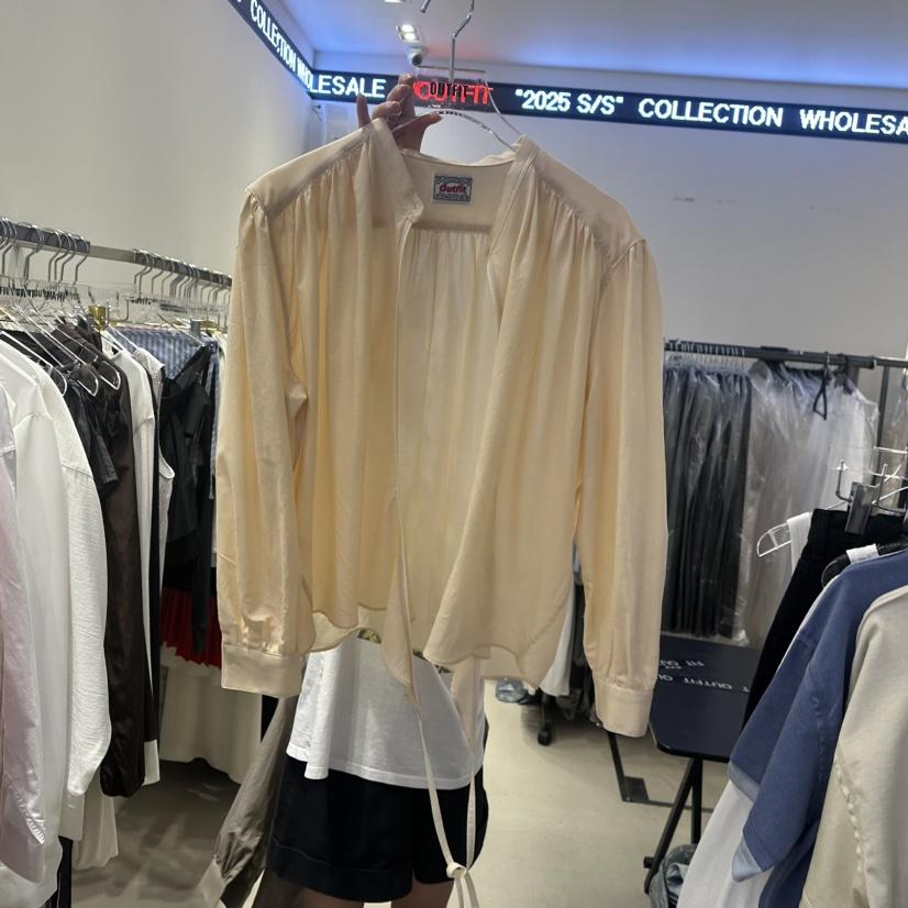 OUTFIT韓國代購女裝新款真品推薦職業休閑時尚熱賣襯衫蕾絲衫OUTFIT襯衫/蕾絲衫