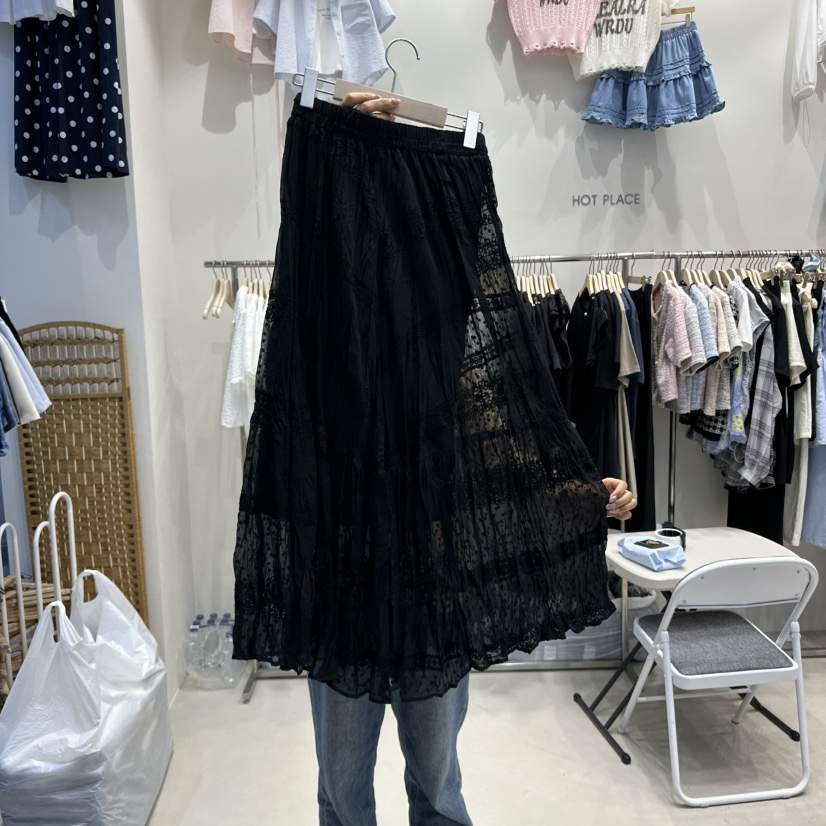 HOT PLACE韓國代購女士新品時尚真品25春夏休閑職業熱賣長裙HOT PLACE/DREAM GIRIS長裙