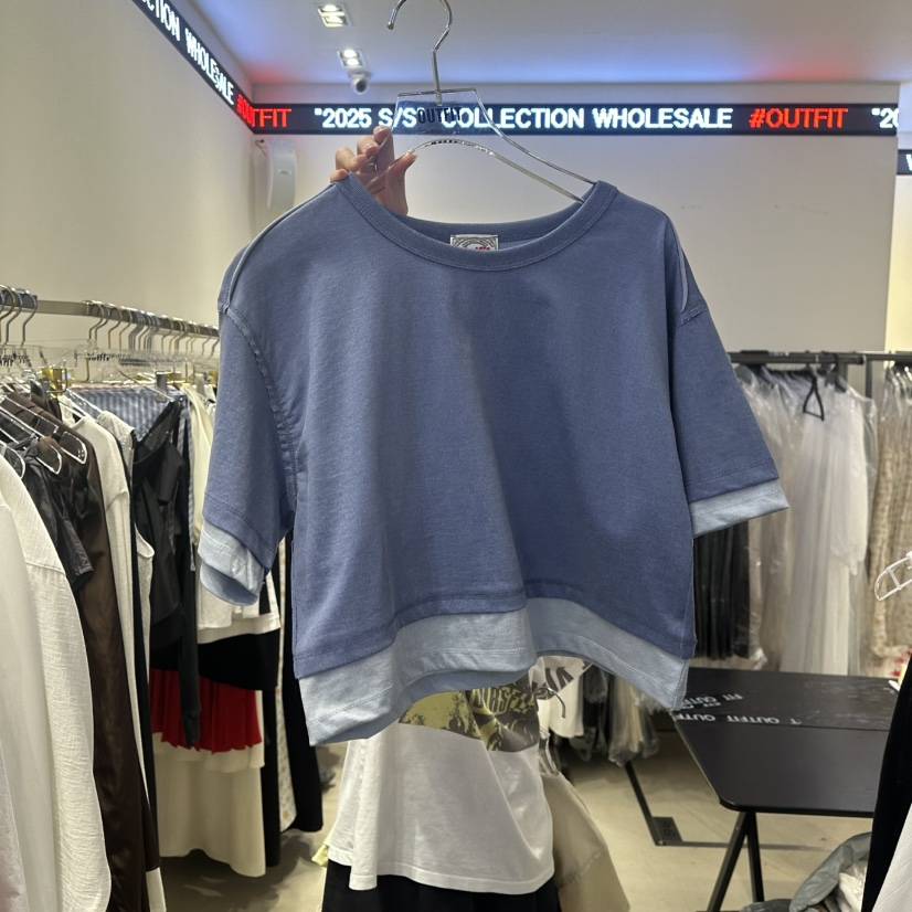 OUTFIT東大門直郵女士新品熱賣時尚休閑職業真品推薦人氣T恤OUTFITT恤