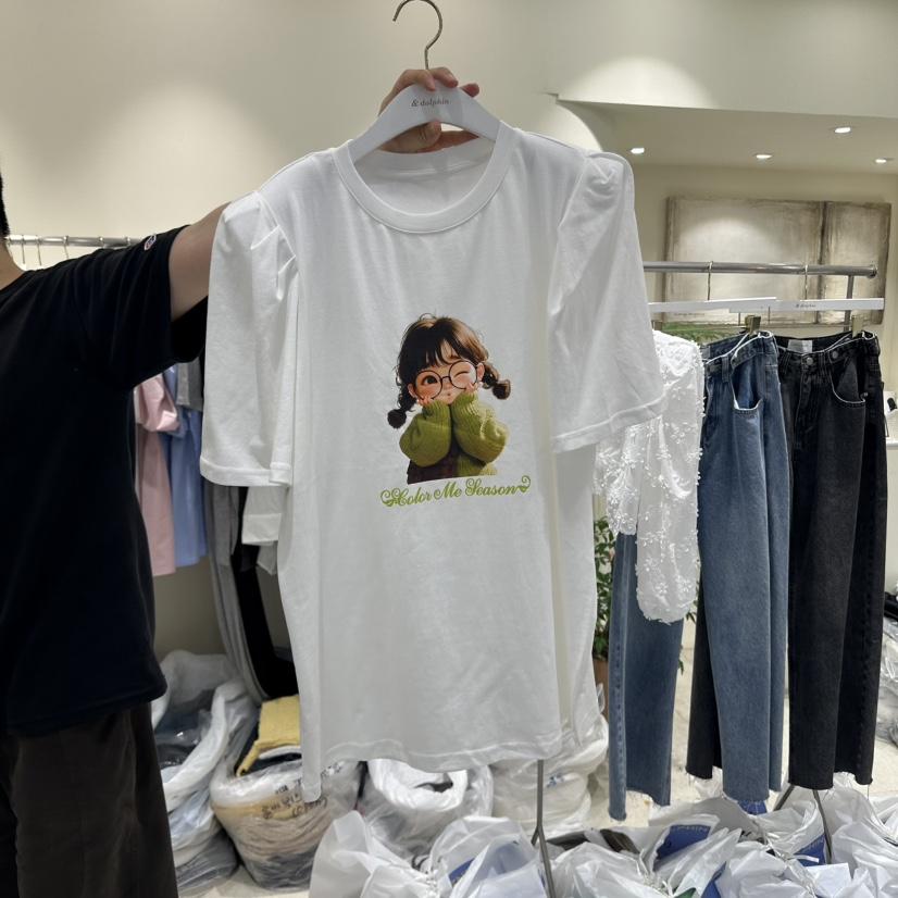 ENDOLPHIN東大門實拍女裝新品職業時尚休閑推薦真品熱賣T恤ENDOLPHINT恤