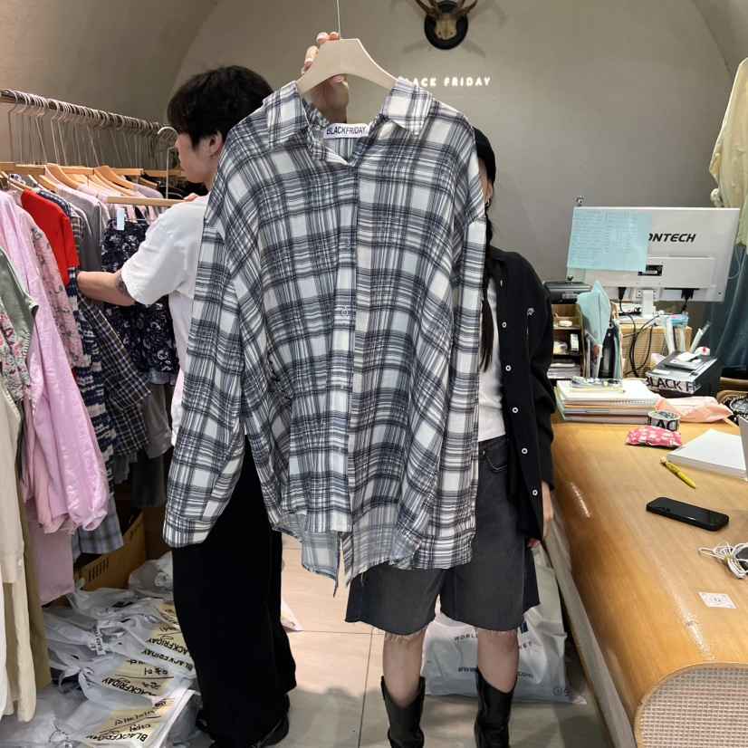 BLACKFRIDAY東大門代購女裝新款職業真品時尚人氣襯衫蕾絲衫BLACK FRIDAY襯衫/蕾絲衫