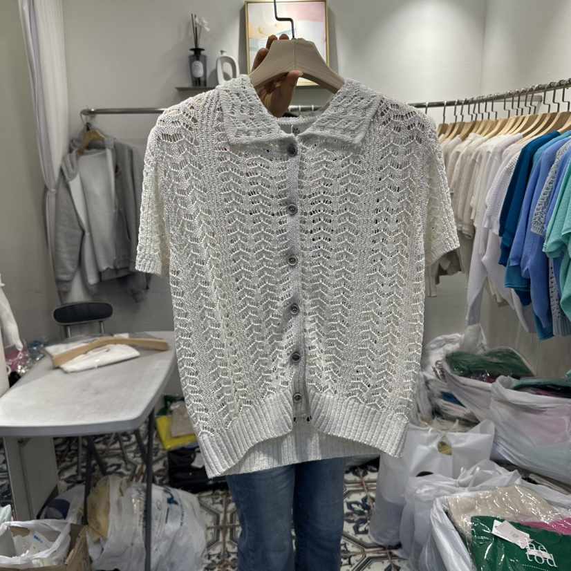 SOM-TOD韓國直郵女裝新品推薦人氣25春夏職業真品熱賣針織衫the tod-SOM針織衫