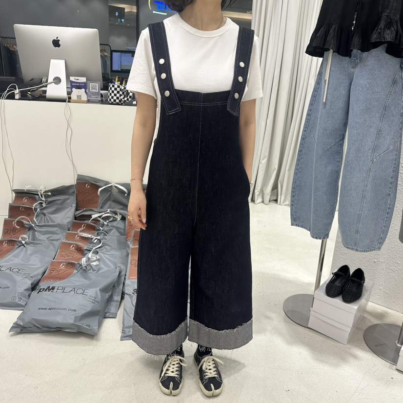TREND SELLER/G東大門代購女裝新款職業人氣休閑時尚背帶褲G/TREND SELLER背帶褲