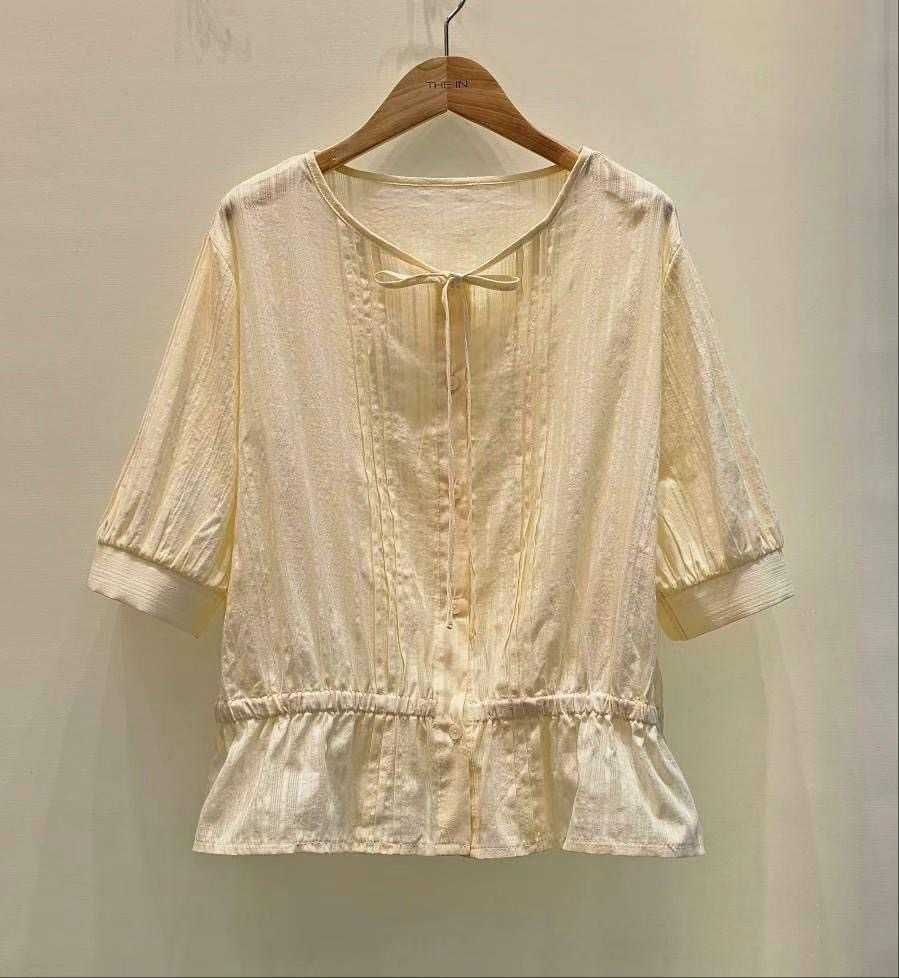 THE IN-더인-T東大門實拍女士新品真品時尚休閑襯衫蕾絲衫THE IN襯衫/蕾絲衫