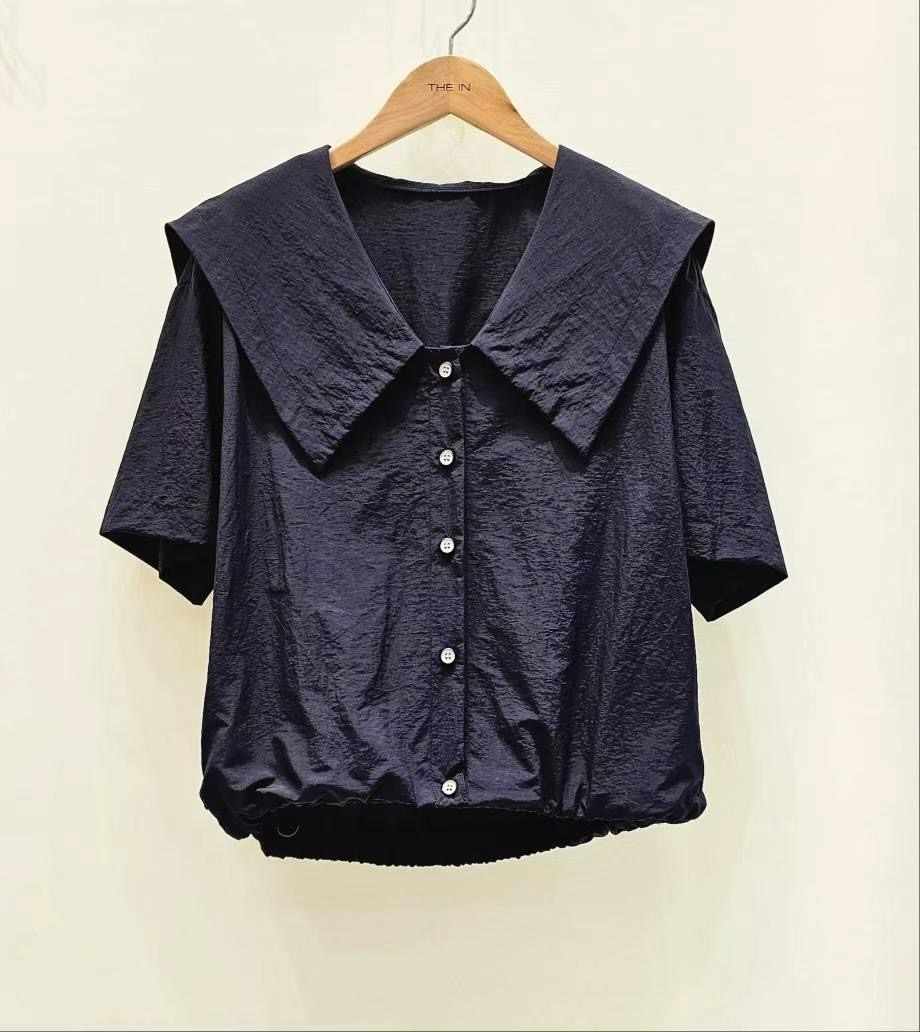 THE IN-더인-T東大門實拍女裝新品推薦休閑時尚襯衫蕾絲衫THE IN襯衫/蕾絲衫