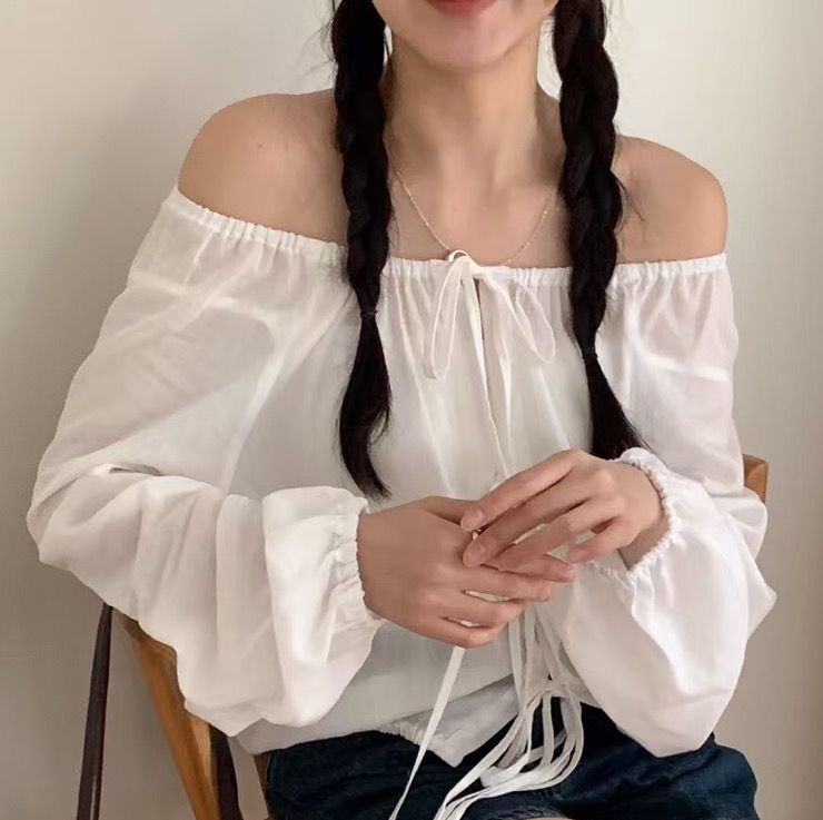 DEAR.FOREST韓國代購女裝新品人氣休閑推薦25春夏襯衫蕾絲衫DEAR.FOREST襯衫/蕾絲衫