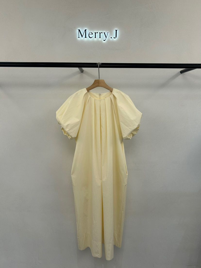 MERRY-J韓國代購女士新品熱賣25春夏人氣職業推薦休閑連衣裙MERRY-J連衣裙