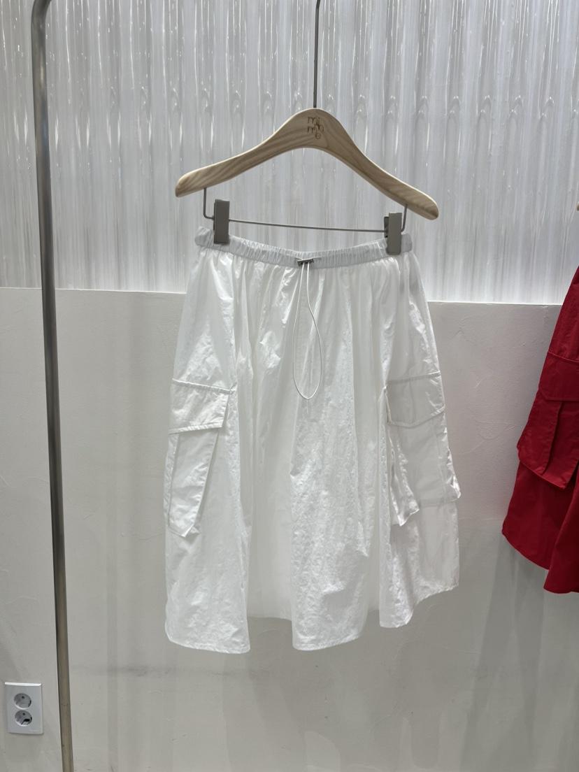 MIMME韓國代購女士新品時尚推薦休閑25春夏人氣真品長裙口袋MIMME長裙