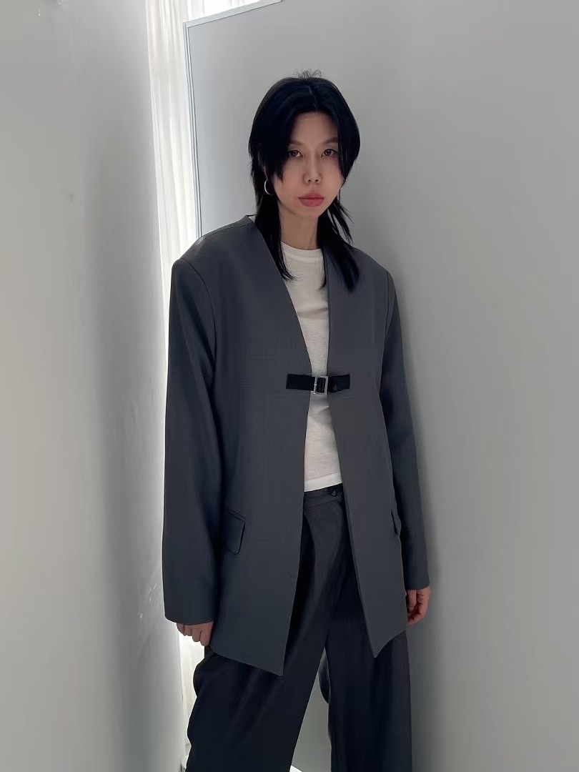 IACOCCA韓國直郵女士新款25春夏人氣職業熱賣推薦休閑時尚夾克MARCEL___夾克