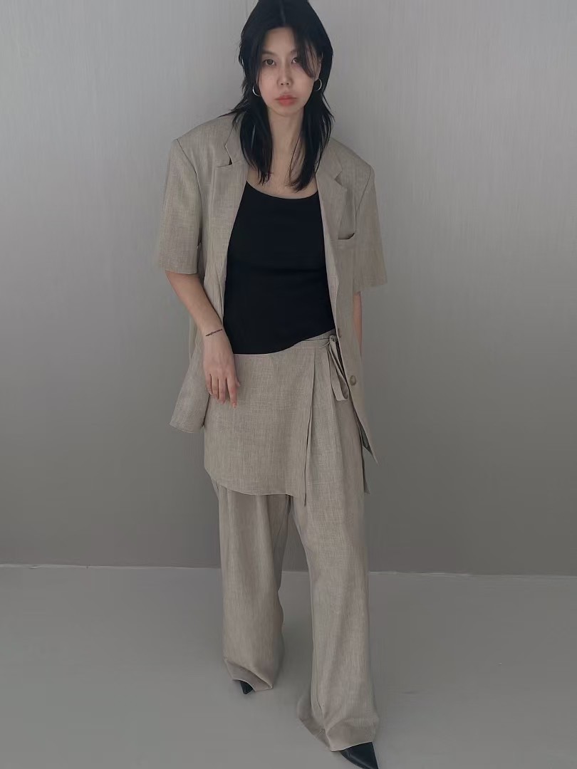 IACOCCA韓國代購女裝新款職業熱賣時尚休閑推薦25春夏人氣套裝MARCEL___套裝