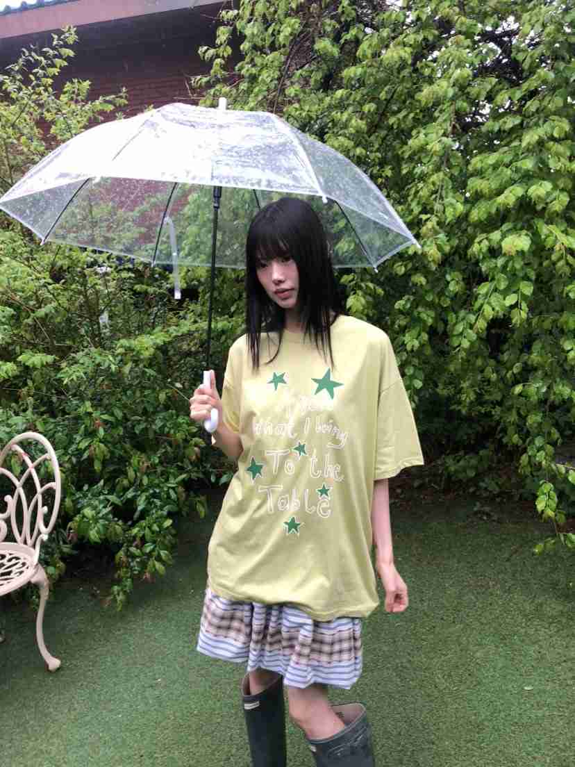 FLASH東大門代購女裝新品職業時尚25春夏人氣休閑推薦熱賣T恤FLASHT恤
