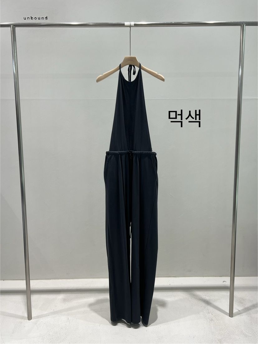 UNBOUND韓國直郵女裝新品人氣25春夏熱賣時尚真品休閑背帶褲UNBOUND背帶褲
