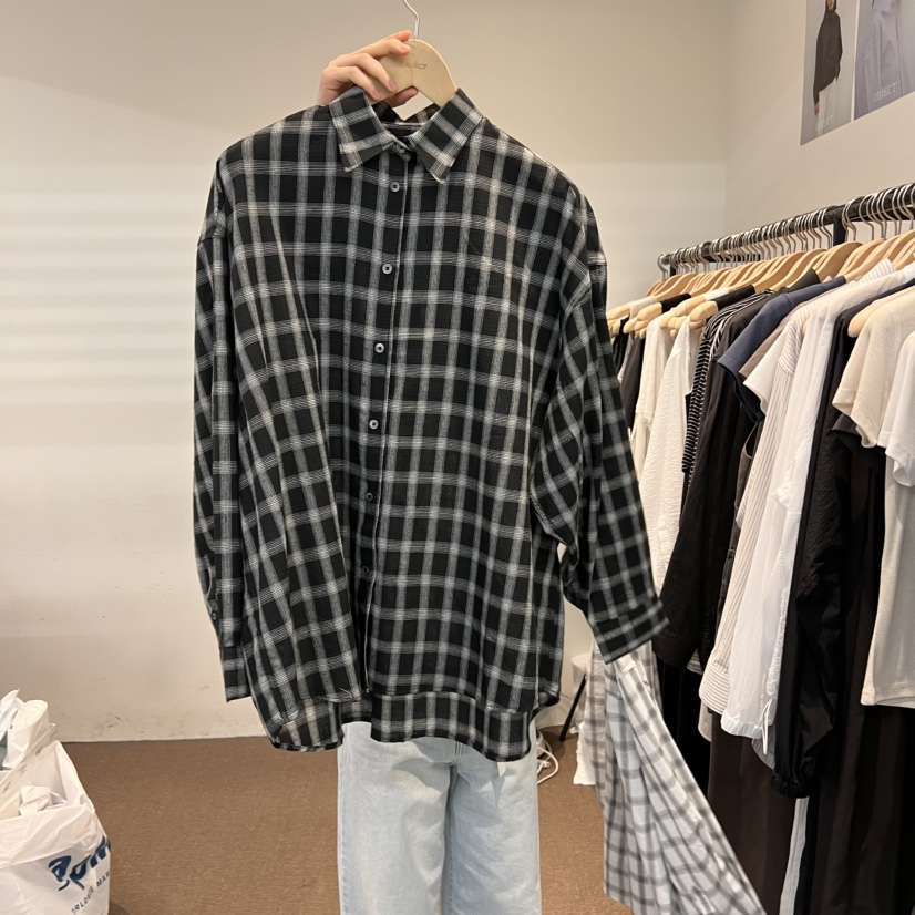 OBJECT東大門實拍女裝新品人氣職業25春夏真品時尚襯衫蕾絲衫OBJECT襯衫/蕾絲衫