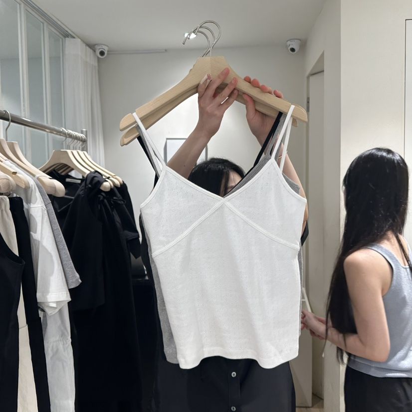 MONIQUE韓國直郵女裝新品職業真品休閑時尚人氣25春夏吊帶背心MONIQUE吊帶/背心