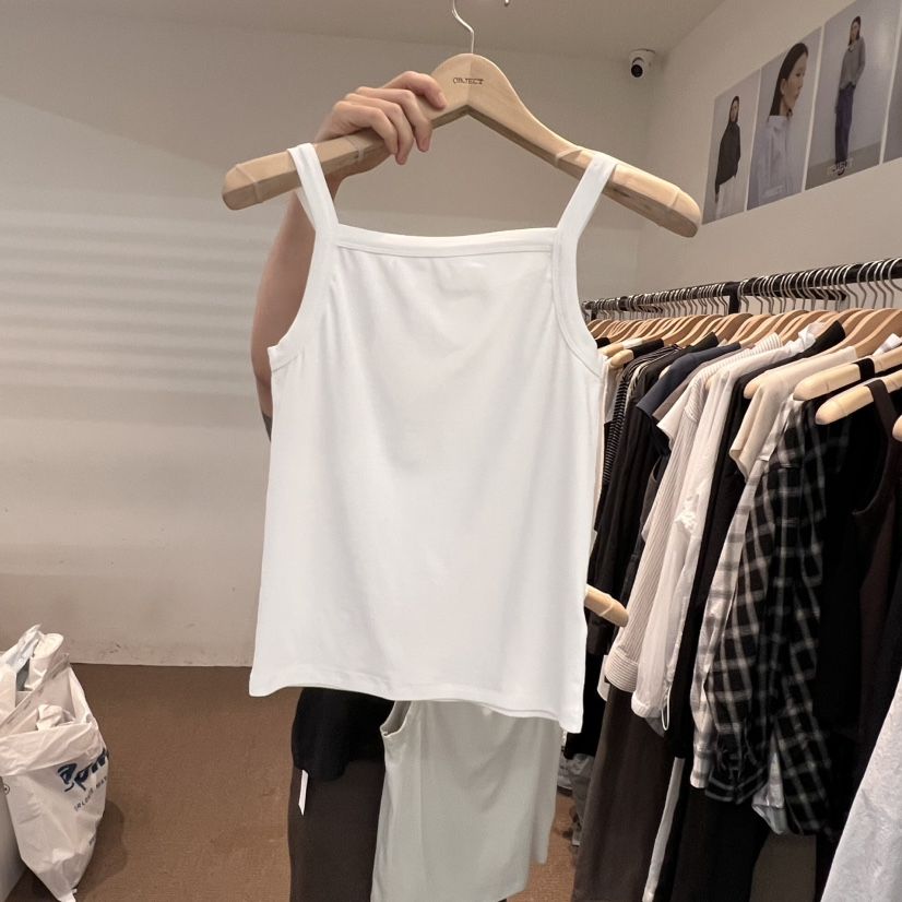 OBJECT東大門直郵女士新品熱賣休閑人氣職業推薦25春夏吊帶背心OBJECT吊帶/背心