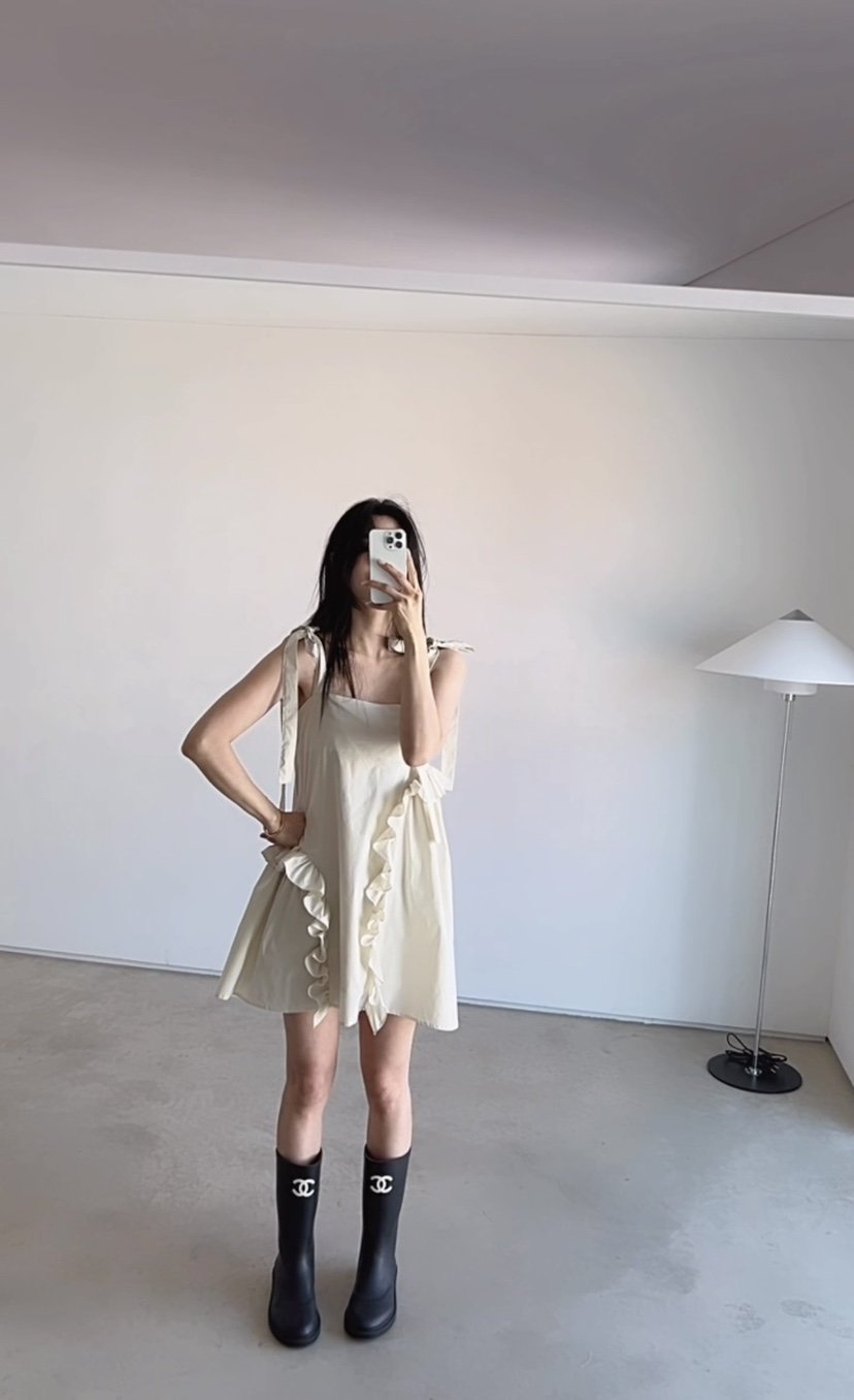 XPARTY東大門直郵女士新款人氣真品熱賣25春夏時尚休閑連衣裙XPARTY連衣裙