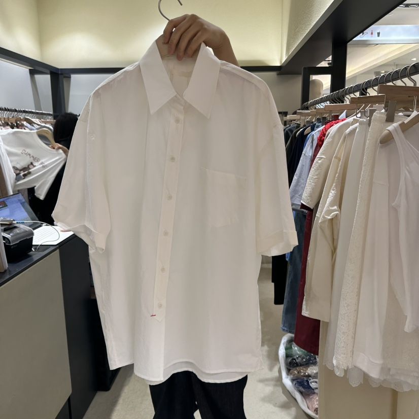 SELF SERVICE東大門實拍女裝新款推薦休閑25春夏襯衫蕾絲衫SELF SERVICE襯衫/蕾絲衫