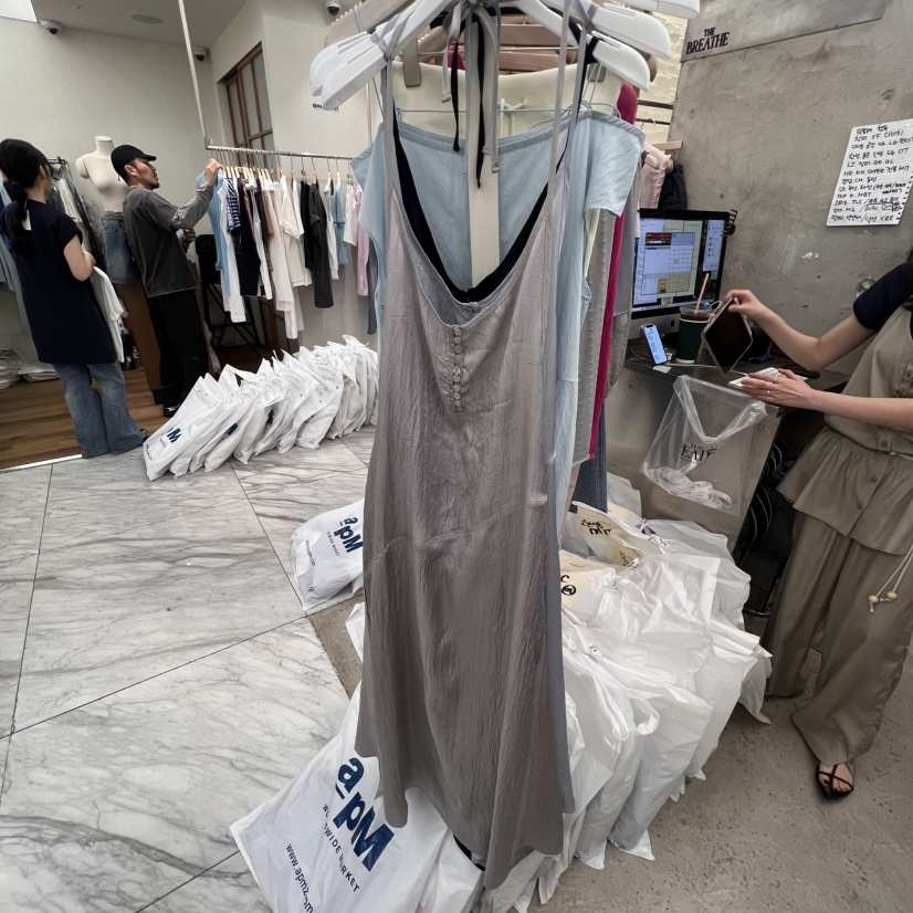 BREATHE韓國直郵女士新款人氣推薦時尚25春夏熱賣職業連衣裙BREATHE連衣裙