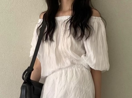 DE ONDO韓國直郵女士新品休閑時尚25春夏真品人氣襯衫蕾絲衫DE ONDO襯衫/蕾絲衫