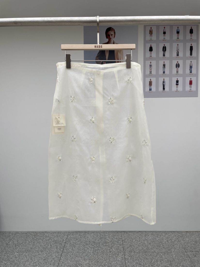 MADE-P東大門代購女裝新款職業時尚25春夏休閑半身裙中短裙MADE-P半身裙/中短裙