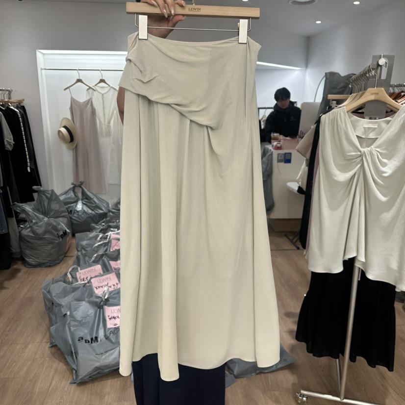 LEWIN韓國直郵㊣女裝新品時尚人氣熱賣25春夏推薦休閑長裙LEWIN長裙